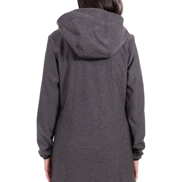 MID LENGTH SOFTSHELL HOODED JACKET - Picture 6 of 7
